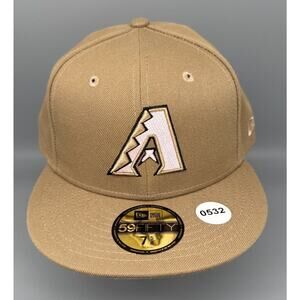 New Era Arizona Diamondbacks Citrus Pop 59FIFTY Fitted Hat Purple Size 7 5/8 New